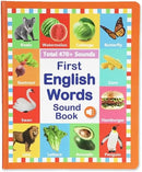 First English Words Sound Book, My First English Sound Book with 470+ Words, 21 Themes, Interactive Audio Sound Books, Fun Word Game, Perfect Educational Gift, Perfect Educational Gift