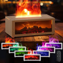 50% Off Discount 3D Today Flame With Remote Control, 7-Colour LED,