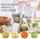 60% Off Today Upgraded Kitchen, Larger Food Port, Food Slicer, Potato Fryer, Adjustable