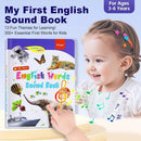 First English Words Sound Book, My First English Sound Book with 470+ Words, 21 Themes, Interactive Audio Sound Books, Fun Word Game, Perfect Educational Gift, Perfect Educational Gift