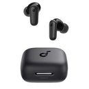 Powerful and Smart Noise Cancelling, Powerful Bass, 2-in-1 Case and Phone Stand, IP54, Bluetooth 5.4, Black