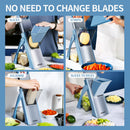 60% Off Today Upgraded Kitchen, Larger Food Port, Food Slicer, Potato Fryer, Adjustable